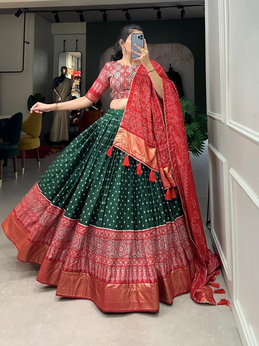 Bandhani Print Chaniya Choli
